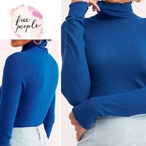 Free people Make it easy, mock thermal, long sleeve top